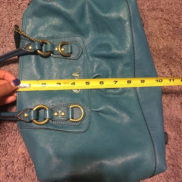 AUTHENTIC COACH SHOULDER STRAP BLUE PURSE👜 - Picture 8 of 8